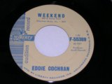 EDDIE COCHRAN - WEEKEND / 1961 US ORIGINAL 7" Single  