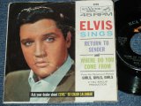 ELVIS PRESLEY - RETURN TO SENDER / 1962 US ORIGINAL 7"45rpm Single With Picture Sleeve  