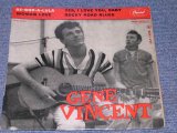 GENE VINCENT - BE-BOP-A-LULA / 1950s FRANCE ORIGINAL 7"EP With PICTURE SLEEVE 