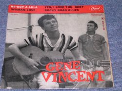 画像1: GENE VINCENT - BE-BOP-A-LULA / 1950s FRANCE ORIGINAL 7"EP With PICTURE SLEEVE 