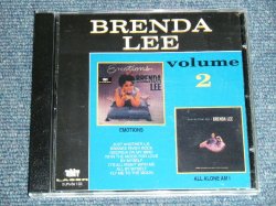画像1: BRENDA LEE - VOLUME 2 : EMOTIONS + ALL ALONE AM I ( 2 in 1 ) / 1992 US RE-PRESS Brand New CD-R  