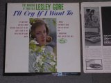 LESLEY GORE - I'LL CRY IF I WANT TO ( 1st Press 'NON-BORDER on IT'S MY PARTY' Jacket ) / 1963 US ORIGINAL MONO LP  