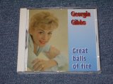 GEORGIA GIBBS  -  GREAT BALLS OF FIRE / 1993 EU BRAND NEW CD