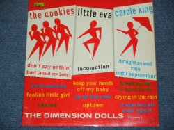 画像1: va OMNIBUS ( THE COOKIES + LITTLE EVA + CAROLE KING ) - THE DIMENSION DOLLS VOL.1 (Ex++, Ex+/Ex++ Looks:Ex+)  / 1964 US AMERICA ORIGINAL MONO LP  
