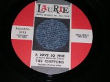 THE CHIFFONS - A LOVE SO FINE (Ex+++/Ex+++ ) /  1963 US AMERICA  ORIGINAL Used 7" Single  