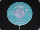MARGIE RAYBURN - I'M AVAILABLE / 1957 US ORIGINAL 7" Single  