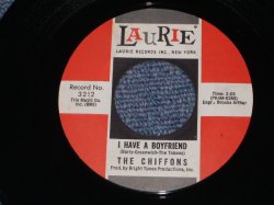 画像1: THE CHIFFONS - I HAVE A BOYFRIEND (MINT-/MINT-) / 1963 US AMERICA ORIGINAL Used 7" Single  