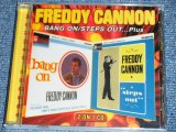 FREDDY CANNON - BANG ON + STEPS ...PLUS ( 2 in 1 + Bonus) / 2002 UK ORIGINAL Brand New Sealed CD 