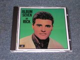 RICKY NELSON - ALBUM SEVEN BY RICK ( ORIGINAL ALBUM + BONUS TRACKS ) / 1993 US BRAND NEW CD  