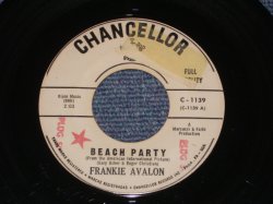 画像1: FRANKIE AVALON - BEACH PARTY / 1963 US ORIGINAL White Label Promo 7" Single 