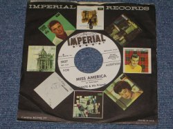 画像1: DANTE & His FRIENDS - MISS AMERICA / 1962 US ORIGINAL White Label Promo 7" SINGLE 
