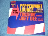 JOEY DEE AND HIS STARLITERS - BACK AT THE PEPPERMINT LOUNGE in MIAMI BEACH / 1962 US ORIGINAL STEREO LP  