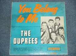 画像1: THE DUPREES - YOU BELONG TO ME / 1962 CANADA ORIGINAL Mono LP 