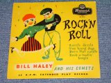 BILL HALEY and his COMETS - ROCK 'N ROLL / 1955 UK ORIGINAL 7" EP With PICTURE SLEEVE