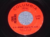 CARL PERKINS - C.C.RIDER / 1969 US ORIGINAL 7"Single