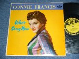 CONNIE FRANCIS - WHO'S SORRY NOW (1st Jacket Version)  / 1958 US ORIGINAL PROMO Stamp "YELLOW LABE" MONO Used LP 