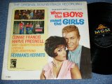 CONNIE FRANCIS + Others ost - WHEN THE BOYS MEET THE GIRLS  / 1965 US ORIGINAL MONO Used LP 