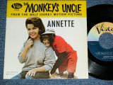 ANNETTE With THE BEACH BOYS - THE MONKEYS UNCLE ( Ex++/Ex+++,MINT- )  / 1965 US ORIGINAL With PICTURE SLEEVE 7" SINGLE 