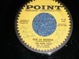 THE PONI-TAILS - YOUR WILD HEART ( Ex/Ex : With ORIGINAL AUTO GRAPHED Singed ) )  / 1957 US ORIGINAL Used 7" Single  