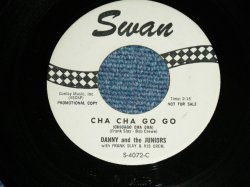 画像1: DANNY and The JUNIORS - CHA CHA GO GO  ( Ex++/Ex++ )   / 1961 US ORIGINAL White Label PROMO  Used 7" Single  