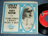 LESLEY GORE  - HEY NOW / 1964 US ORIGINAL  Used 7" inch Single  With PICTURE SLEEVE 
