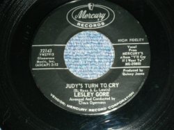 画像1: LESLEY GORE  - JUDY'S TURN TO CRY / 1963 US ORIGINAL Used 7" inch Single 