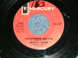 画像1: LESLEY GORE  -  CALIFORNIA NIGHTS  / 1967 US ORIGINAL Used 7" inch Single 