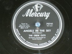 画像1: The CREW-CUTS - ANGELS IN THE SKY  / 1955 US AMERICA  ORIGINAL Used  78rpm SP 