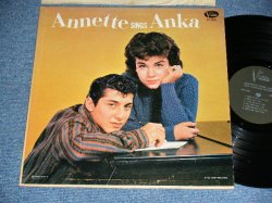 画像1: ANNETTE - ANNETTE SINGS ANKA ( Ex++ / Ex+++ ) / 1960 US ORIGINAL MONO LP  