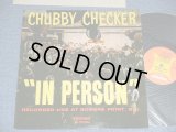 CHUBBY CHECKER - IN PERSON ( Ex+++/Ex++ )   / 1963 US AMERICA ORIGINAL MONO Used LP 