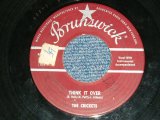 THE CRICKETS ( BUDDY HOLLY ) - THINK IT OVER ( Ex/Ex )  / 1958 US Original 7" Single 