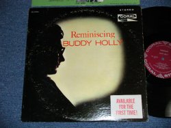 画像1: BUDDY HOLLY - REMINISCING  ( FC:Ex-,BC:VG++/Ex+ ) /  1964 US AMERICA ORIGINAL "MAROON LABEL" STEREO Used  LP