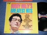 BUDDY HOLLY - GREATEST HITS  ( Ex+/Ex+++ ) /  1967 US AMERICA ORIGINAL "MULI COLOR BAR on LABEL" mono LP
