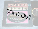 LITTLE RICHARD - HIS GREATEST HITS ( RE-RECORDED : Ex-/Ex++ )/ 1980's  US AMERICA REISSUE 2nd PRESS  Used LP 