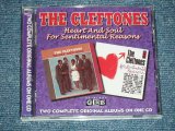 THE CLEFTONES - HEART and SOUL + FOR SENTIMENTAL REASONS : 2 in 1  ( NEW )  / 1998 UK ENGLAND BRAND NEW CD 