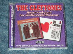 画像1: THE CLEFTONES - HEART and SOUL + FOR SENTIMENTAL REASONS : 2 in 1  ( NEW )  / 1998 UK ENGLAND BRAND NEW CD 