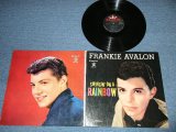 FRANKIE AVALON - ..SWINGIN' ON A RAINBOW : With POSTER (Ex+/Ex+ ) / 1959 US AMERICA ORIGINAL 1st Press "BLACK Label"  MONO Used  LP  
