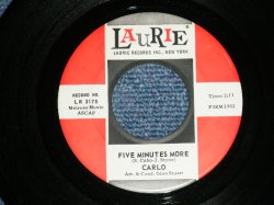 画像1: CARLO of (DION & ) SOLO from THE BELMONTS - FIVE MINUTES MORE ( MINT-/MINT- )  / 1963 US AMERICA Original Used 7" Single 