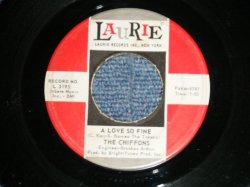 画像1: THE CHIFFONS - A LOVE SO FINE (Ex/Ex ) /  1963 US AMERICA  ORIGINAL Used 7" Single  