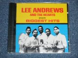 LEE ANDREWS & THE HEARTS - BIGGEST HITS ( SEALED )  / 1990 US AMERICA  ORIGINAL "BRAND NEW SEALED"  CD