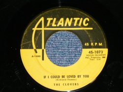 画像1: THE CLOVERS -  IF I COULD BE LOVED BY YOU / NIP SIP  ( VG/VG  ) / 1955 US AMERICA ORIGINAL Used 7" Single 