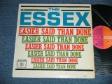 THE ESSEX - FASTER SAID THAN DONE : 1st DEBUT ALBUM  ( Ex++/MINT- ) / 1963 US AMERICA ORIGINAL 1st Press "ORANGE & PINK Label" MONO Used LP  