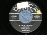 BOBBY DARIN - ROCK ISLAND LINE : TIMBER ( 1st Debut Single )  ( Ex+/Ex+) / 1956 US AMERICA ORIGINAL  Used  7" Single  