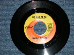 画像1: WANDA JACKSON -  I'M MAD AT ME : LEAVE MY BABY ALONE  ( Ex+ Looks:Ex++/Ex+ Looks:Ex++ )  / 1964 US AMERICA ORIGINAL Used 7"Single