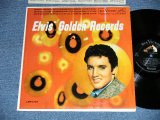 ELVIS PRESLEY -  ELVIS' GOLDEN RECORDS  ( Matrix # H2 WP-8398-10S/H2 WP-8399-10S )( Ex+++/Ex+ Looks:Ex ) / 1963 US AMERICA ORIGINAL 2nd Press "WHITE TITLE on Front Cover"  "SILVER RCA VICTOR logo on Top & MONO at BOTTOM" Label "RE2 at Back Cover's Top"  MONO Used LP