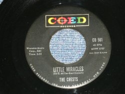 画像1: THE CRESTS - LITTLE MIRACLE : BABY I GOTTA KNOW ( MINT-/MINT- ) / 1962 US AMERICA ORIGINAL 1st Press Label Used 7" 45 Single 