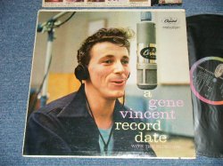 画像1: GENE VINCENT  - AGENE VINCENT RECORD DATE  (Ex++/Ex+++ EDSP) / 1958 US AMERICA ORIGINAL 1st Press"BLACK with RAINBOW  Label" MONO Used LP