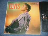 ELVIS PRESLEY -  ELVIS (  Matrix #     A) G2 WP-7207--18S     B)G2 WP-7208-18S ) ( VG+++/Ex++  BB HOLE, WOBC, STOFC, STOL,) / 1956 US AMERICA  2nd Press "NO ADS on BACK COVER" 1st Press "SILVER RCA VICTOR logo on Top & LONG PLAY at BOTTOM  Label" MONO Used LP