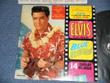 ELVIS PRESLEY -  BLUE HAWAII : "STICKER on FRON Cover" (  Matrix #  A) M2 PP 2996-3S     B) M2 PP 2997-8S  (Ex++/Ex++ Looks:Ex+ PIN HOLE ) / 1961 US AMERICA ORIGINAL 1st Press "SILVER RCA VICTOR logo on Top & LONG PLAY at BOTTOM  Label" " d Label"  MONO Used LP