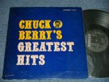 CHUCK BERRY -  GREATEST HITS   (Ex++, Ex+/Ex+++ )  / 1964 US AMERICA ORIGINAL 1st Press "BLACK with SILVER Print Label"  "HEAVY Weight" MONO Used LP 